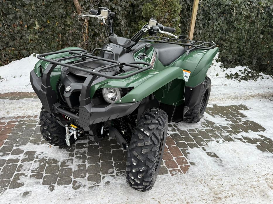 Quad yamaha gryzzli NOWA 550/700 4x42012r.z Pługiem 700km przebieg
