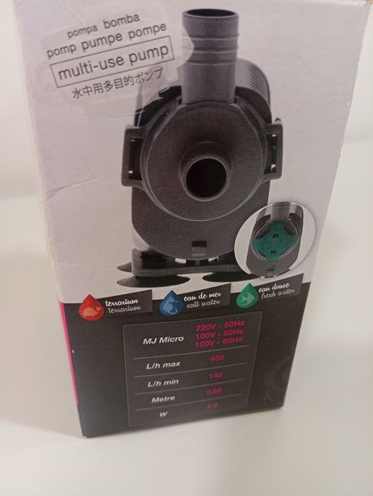 Bomba submersível para aquário