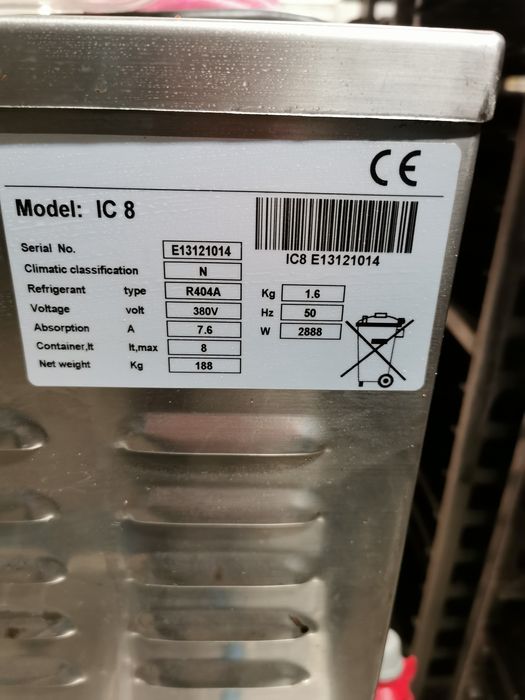 Frezer maszyna do lodow IC8