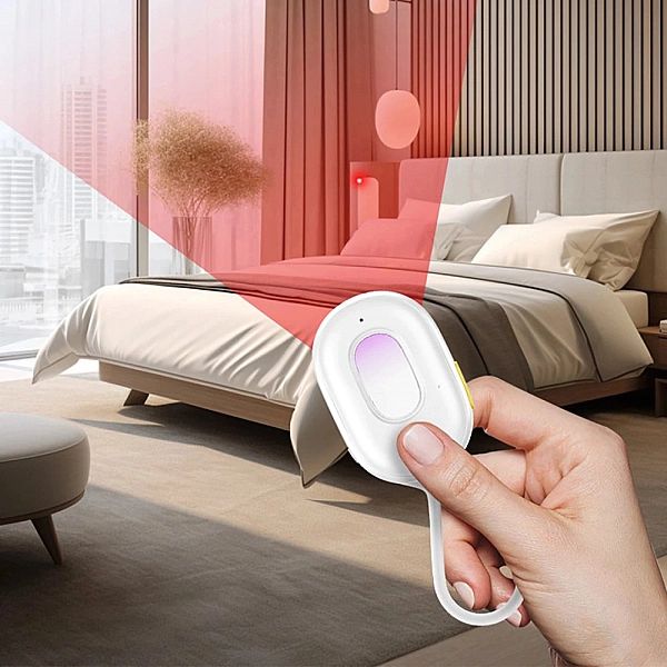 Wykrywacz ukrytych kamer Baseus Heyo Series II z alarmem i mini latark