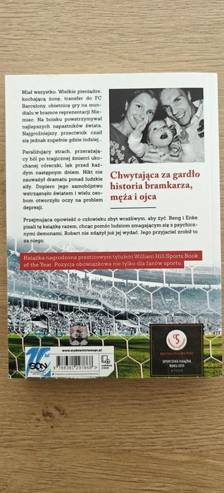 Książka "Robert Enke. Życie wypuszczone z rąk" - stan - jak nowa