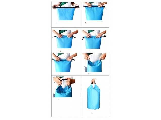 Worek wodoszczelny na kajak plażę wodoodporny plecak torba 20l