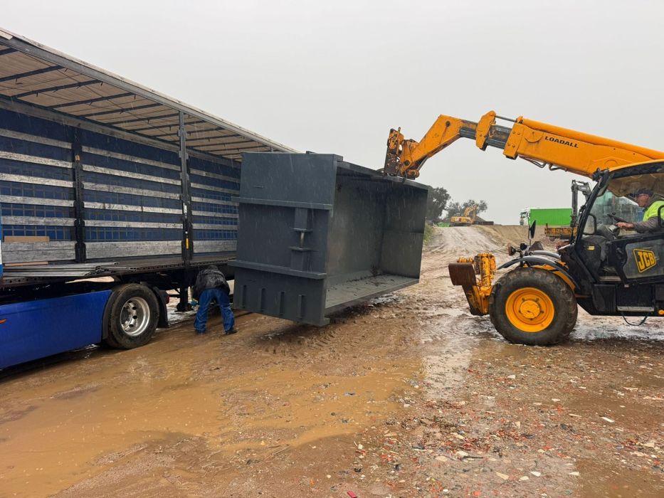 CONTENTORES AMPIROLL de gancho  novos a estrear com  entrega imediata