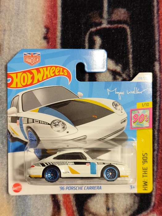 2x Porsche Carrera Hot Wheels 911