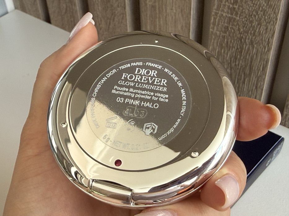 Dior Forever Glow Luminizer оригінал 03 Halo Pink Хайлайтер Діор