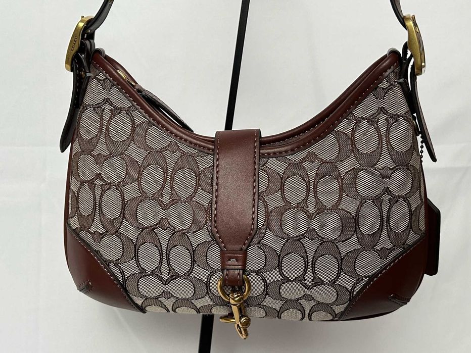 Mala de Ombro Coach Hamptons Hobo Vintage