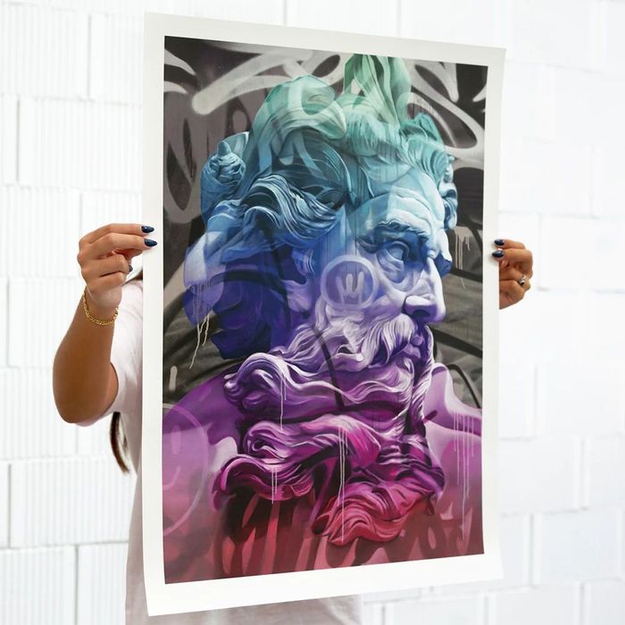 Pichiavo - POSEIDON CHROMATA (2025) - serigrafia