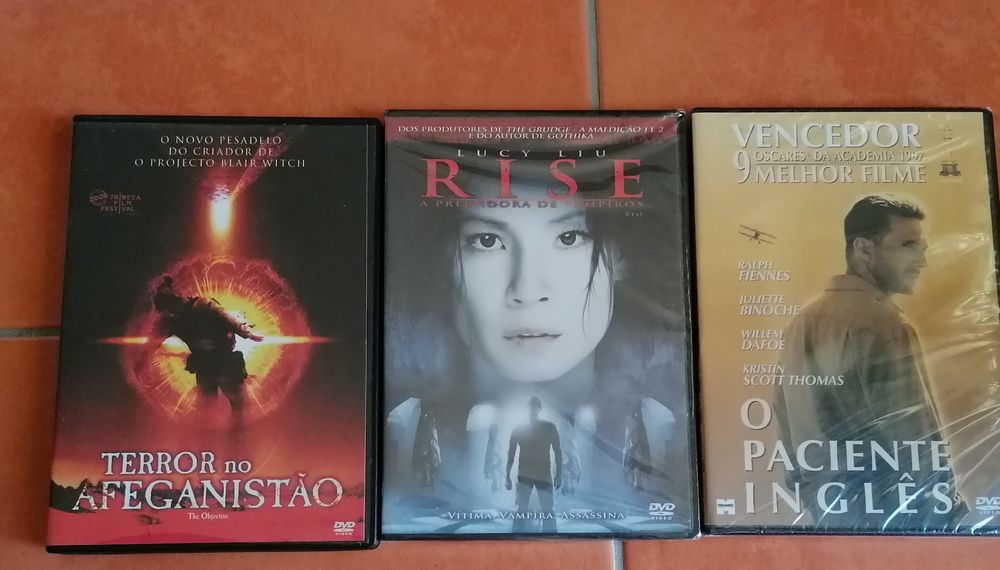 DVD novos alguns ainda com o plástico