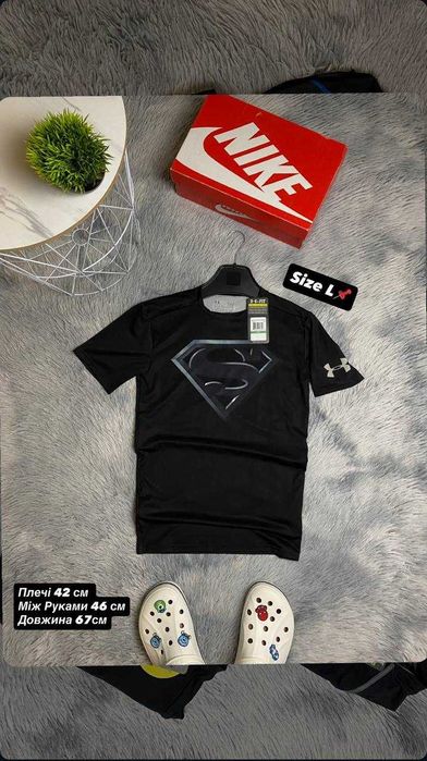 Продам мужская компрессионная футболка Under Armour new L розмір чорна