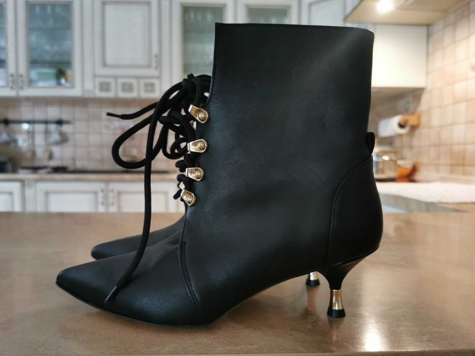 Buty botki skórzane L37 Bulletproof Plus 37 nowe kozaki