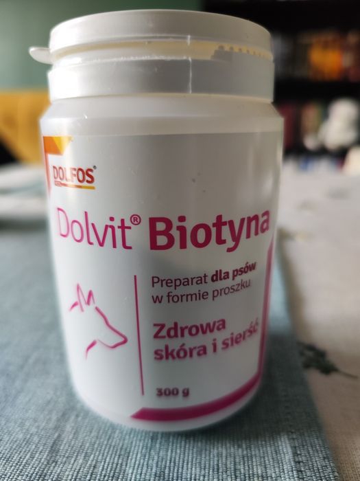 Dolvit Biotyna dla psów w proszku 300g