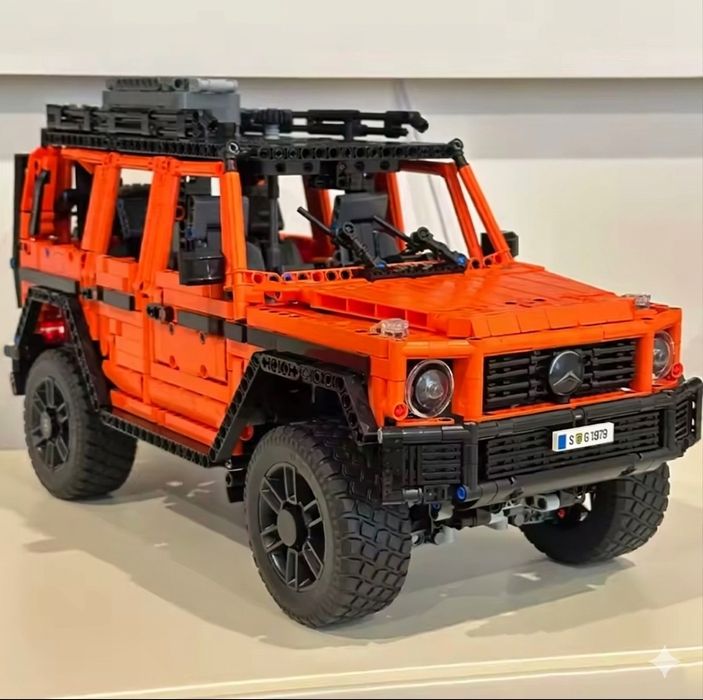 Klocki konstrukcyjne Mercedes-Benz G500 Professionale  1:10 2891 części  jak 42177
