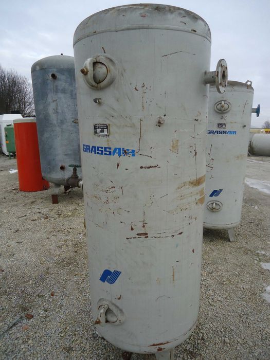 Zbiornik stalowy 1000L ciśnieniowy stojący 10 bar bufor kompresor