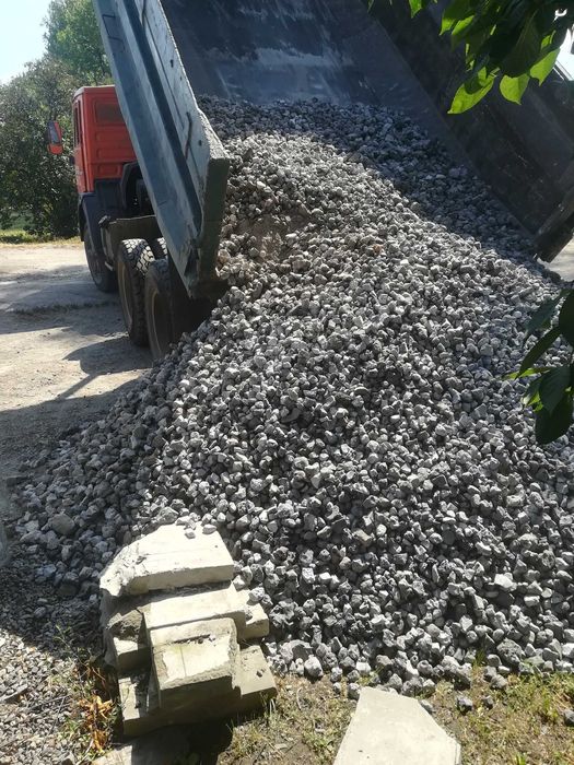 Щебень Отсев Песок ШЛАК отвальный Чернозём Вывоз мусора Днепр