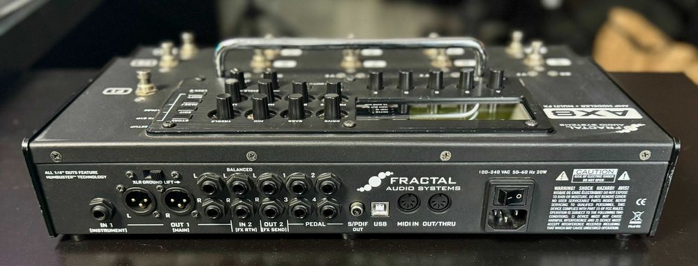 Fractal Audio AX8 + Shields + IR's