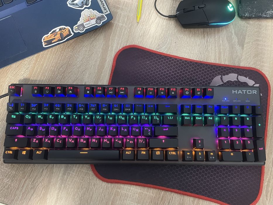 механічна клавіатура hator starfall rainbow