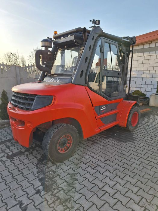 Wózek widłowy Linde H80D-03/900 EVO H60, H50 2019 r przesuw boczny UDT