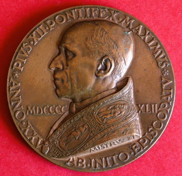 Papa Pio XII 25 anos de episcopado 1942