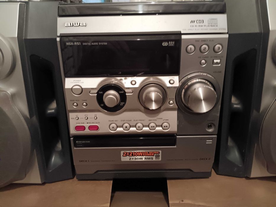 Wieża AIWA NSX R51 z głośnikami
