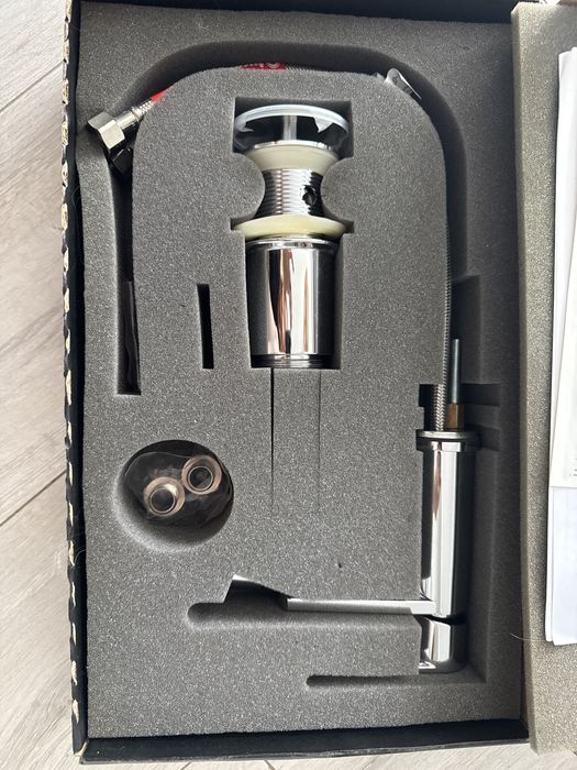 Bidetka srebrna graff phase bateria