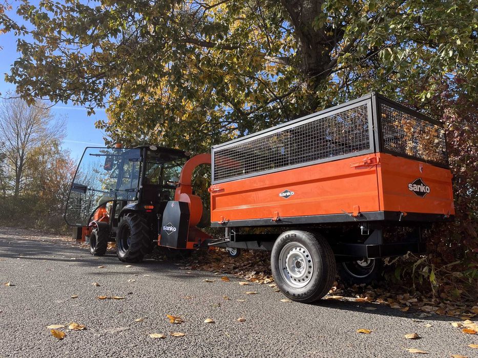 Odkurzacz liści komunalny do parku ogrodu boiska do ciągnika Dostawa