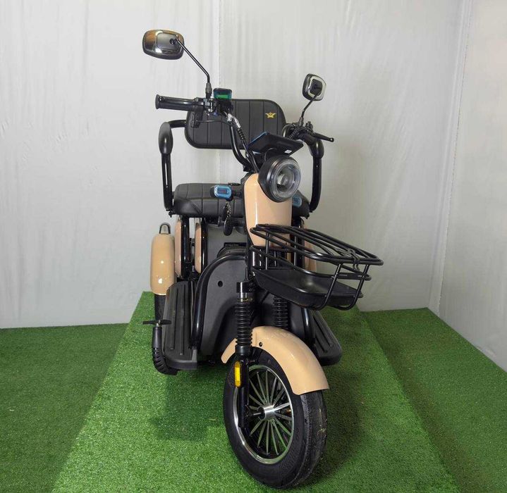 Триколісний електроскутер OSCAR TRIO2 1200W 2026 рік Тяговий трицикл 300кг