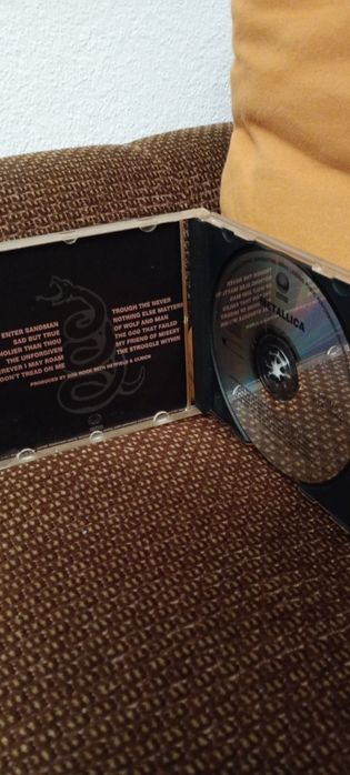 CD Metallica black álbum 1a edição