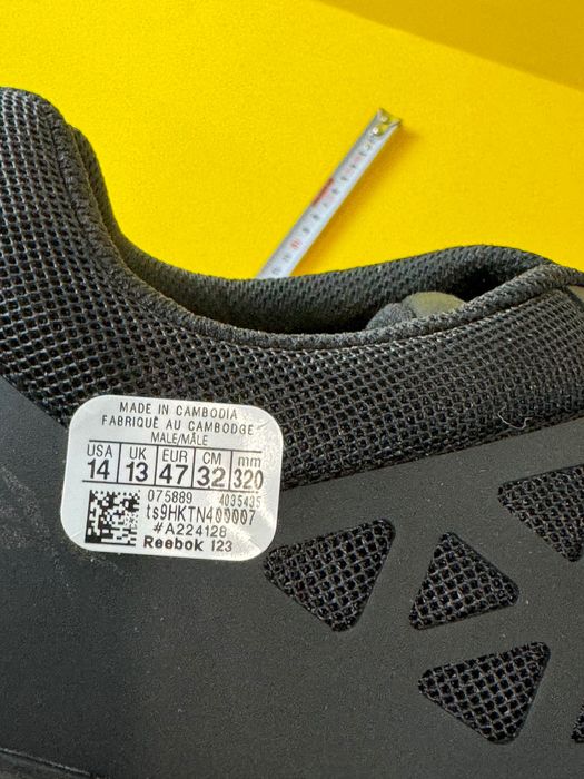 Чоловічі робочі кросівки Reebok Rb4035 розмір 47