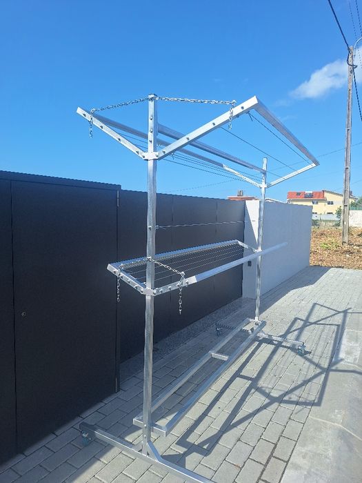 Estendais com rodas e dobráveis