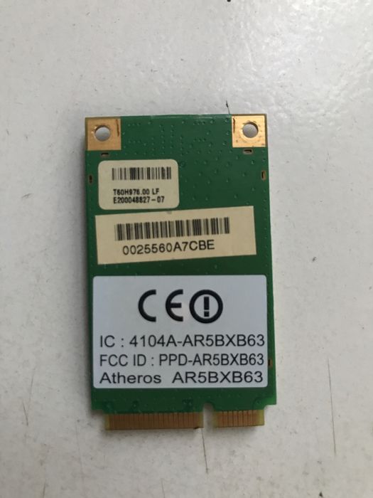 Wifi модуль ноутбука.