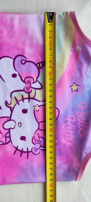 Детский Купальник Hello Kitty 134/140 + 2 пары шлёпок вьетнамок 32/33
