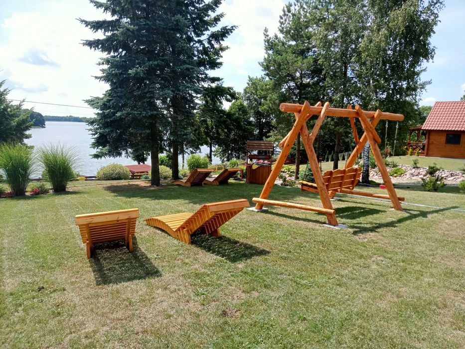 Domki z własną linią brzegową Mazury