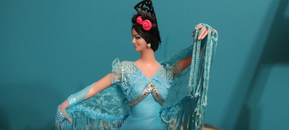 Chiclana kolekcjonerska laleczka hiszpańska z metką