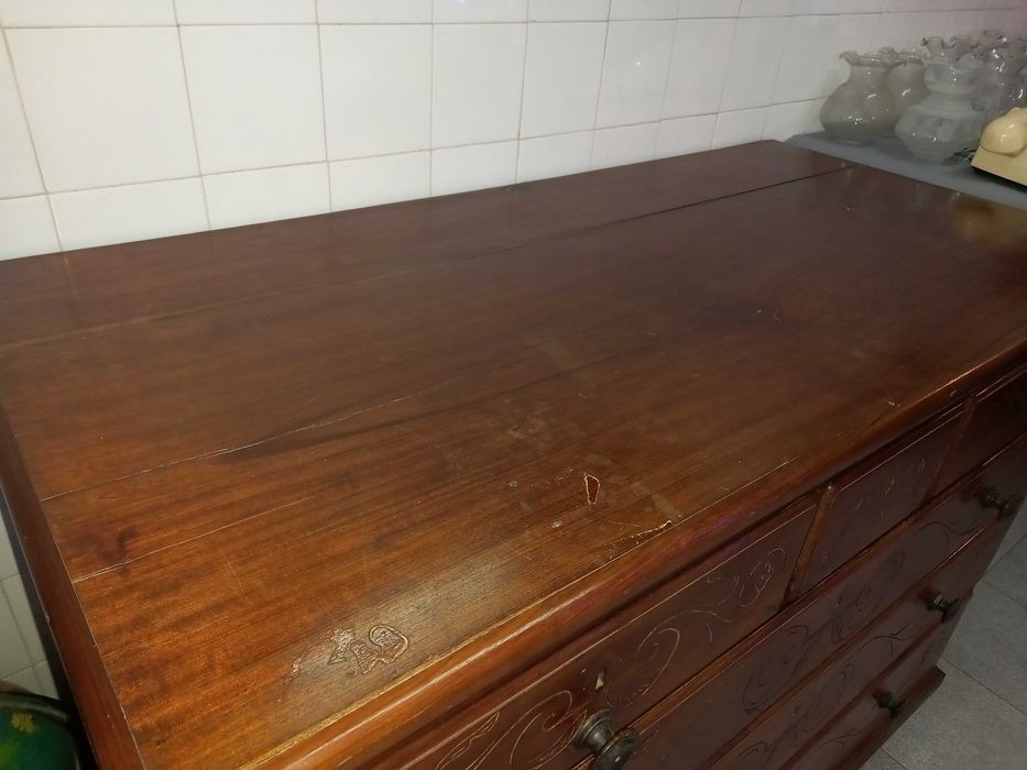 Comoda Antiga Cerejeira