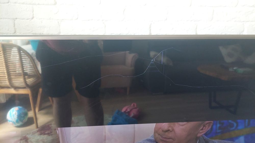 Telewizor lg 55 cali uszkodzona matryca