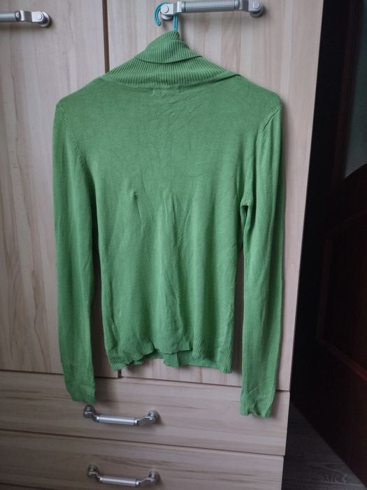 Golf damski zielony