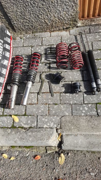 Conjunto de 4 amortecedores, dão p Audi, Volkswagen e Seat.