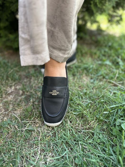 Лофери coach, сліпони, шкіряні лофери