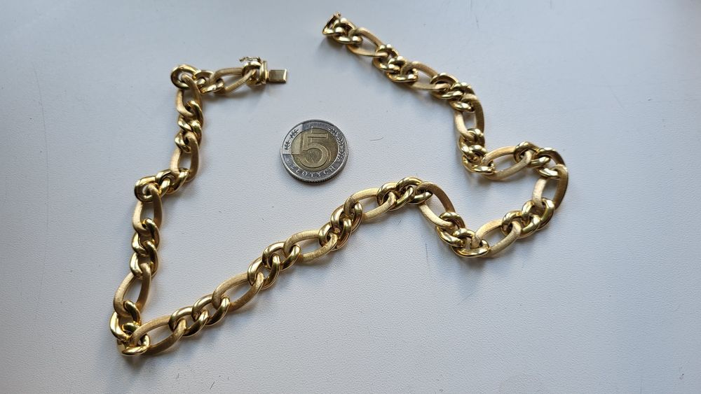 Złoty łańcuszek 585-nowy.