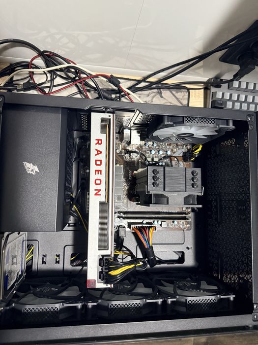 Компьютер ігровий бюджетний Ryzen 5+16 ддр+ssd m2+ AMD Radeon VII 16gb