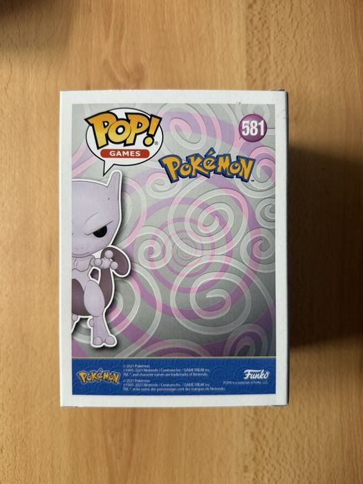 Funko Pop Pokémon Mewtwo #581 – Novo na Caixa