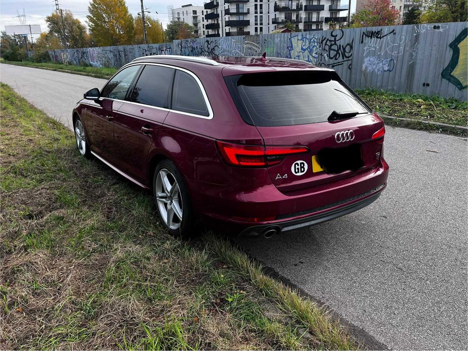 Audi A4 B9 TDI automat anglik v5c