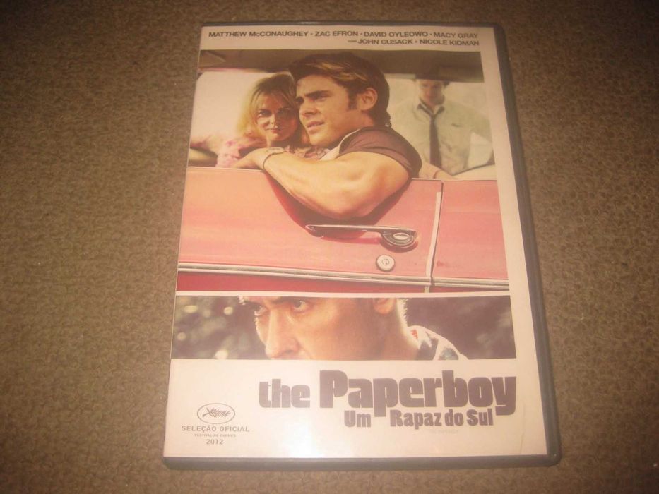 DVD "The Paperboy - Um Rapaz do Sul" com Matthew McConaughey/Raro!