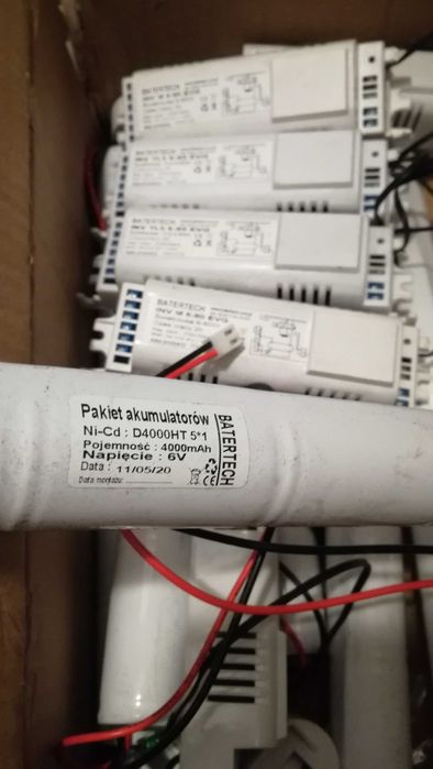 Moduł awaryjny KOMPLET 6SZT Batertech INV 6-80W