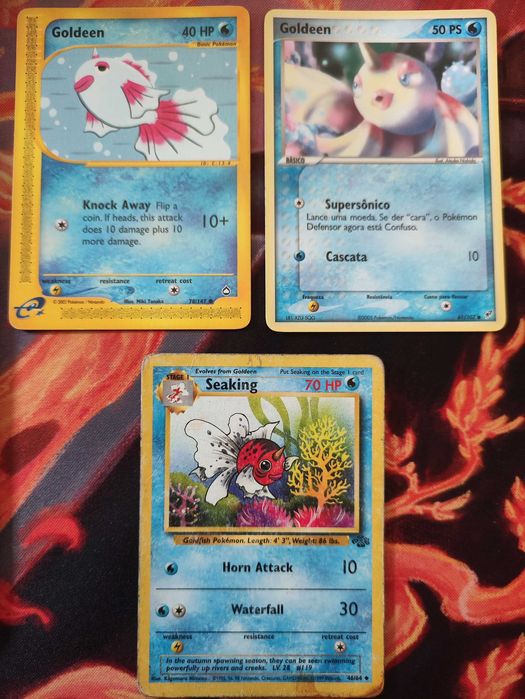 2 Goldeen e Seaking