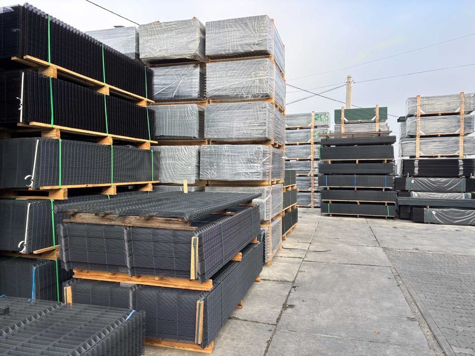 Ogrodzenie Panelowe 3D panel DOSTAWA podmurówka Bramy Furtki Słupki