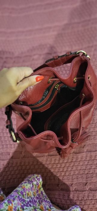 Сумка шкіряна жіноча