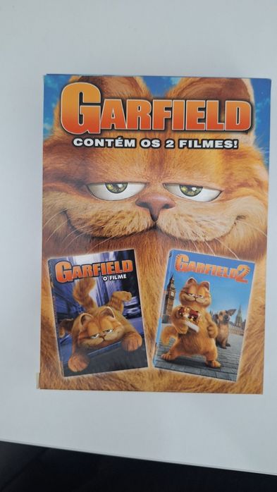2  CD  Garfield com caixa