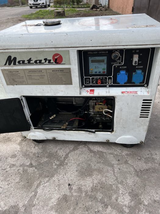 Продам дизельный генератор Matari 5kw