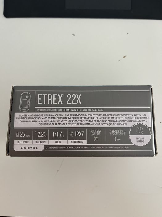 GPS Garmin eTrex 22x Resistente